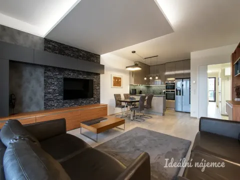 Pronájem bytu 3+kk, Praha - Holešovice, Sanderova, 97 m2