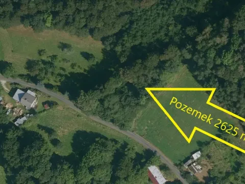 Prodej louky, Vápenná, 2625 m2