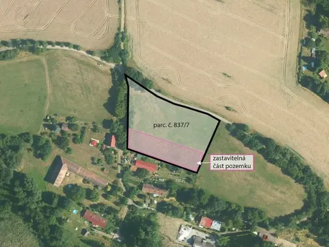 Prodej podílu pozemku pro bydlení, Přestavlky u Čerčan, 4332 m2