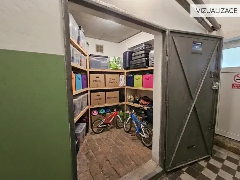 Pronájem skladu, Praha - Košíře, Vrchlického, 5 m2