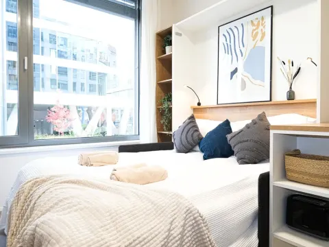 Pronájem bytu 1+kk, Praha - Smíchov, Plzeňská, 20 m2