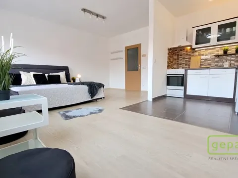 Pronájem bytu 1+kk, Brno, Keřová, 38 m2