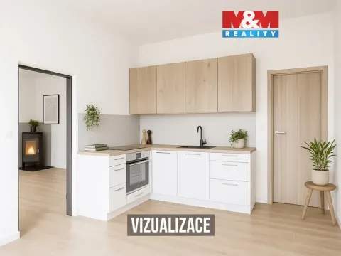 Prodej bytu 2+1, Újezd pod Troskami, 65 m2