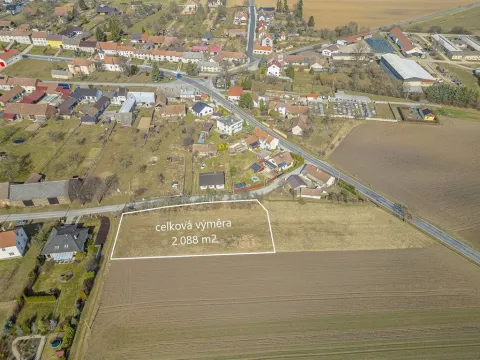 Prodej pozemku pro bydlení, Vícov, 2088 m2