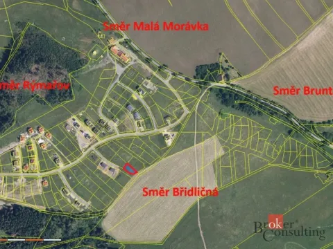 Prodej pozemku, Václavov u Bruntálu - Horní Václavov, 478 m2