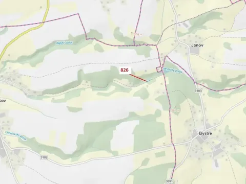 Dražba lesa, Ohnišov, 248 m2