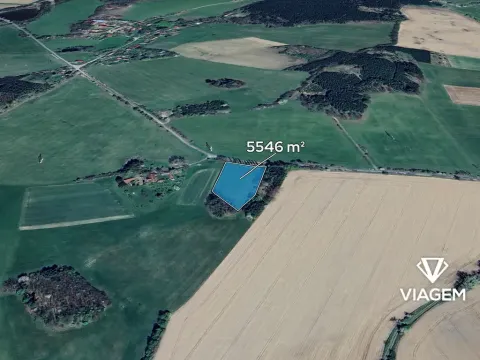 Prodej podílu pole, Jistebnice, 770 m2