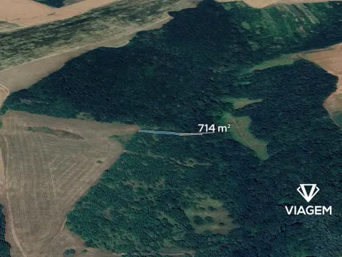 Prodej zahrady, Popovice, 714 m2