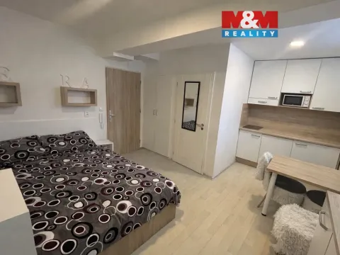Pronájem bytu 1+kk, Louny, Sladkovského, 28 m2