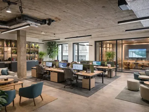 Pronájem kanceláře, Praha - Žižkov, Husitská, 123 m2