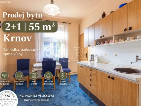Prodej bytu 2+1, Krnov - Pod Cvilínem, Chářovská, 55 m2