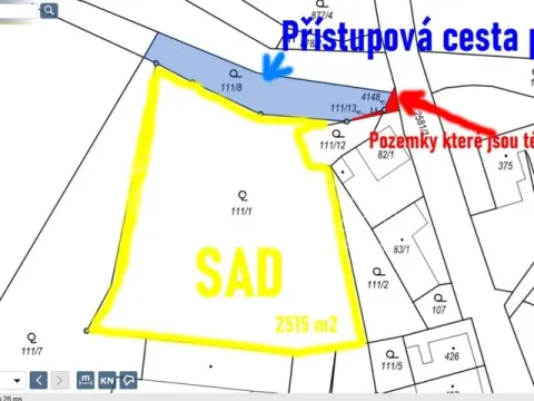 Prodej komerčního pozemku, Třebenice, 2527 m2