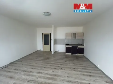 Pronájem bytu 1+kk, Ústí nad Labem - Krásné Březno, Žežická, 35 m2