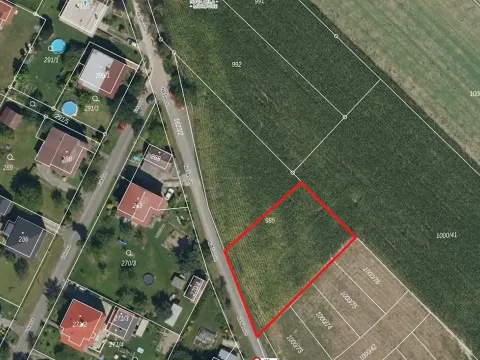 Prodej pozemku pro bydlení, Ostrava, 980 m2