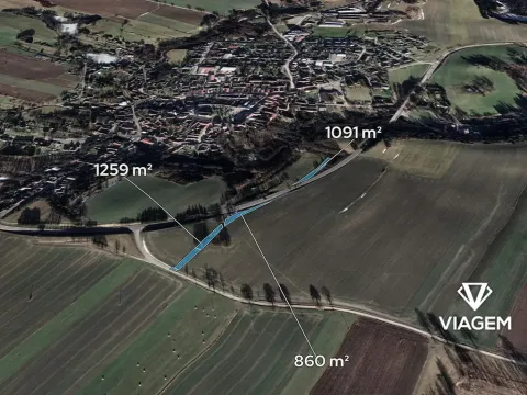 Prodej podílu pole, Strmilov, 798 m2