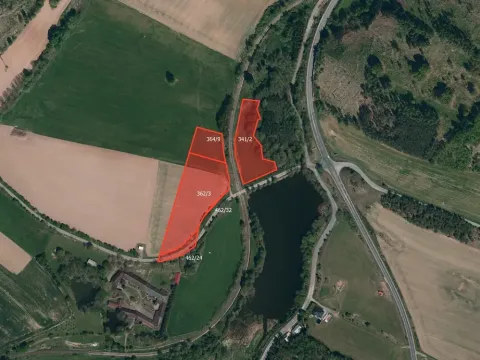 Prodej pole, Oslavička, 30363 m2