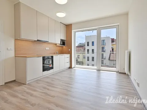 Pronájem bytu 1+kk, Brno - Trnitá, Křenová, 29 m2