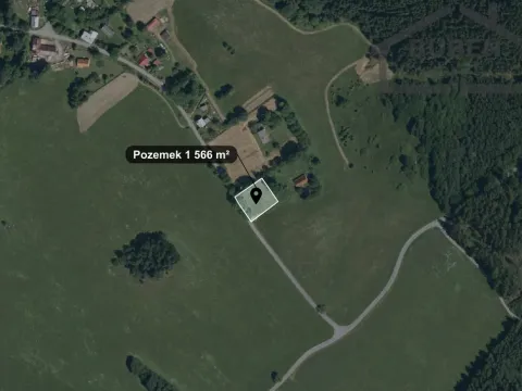 Prodej pozemku pro bydlení, Chodský Újezd - Žďár, 1566 m2