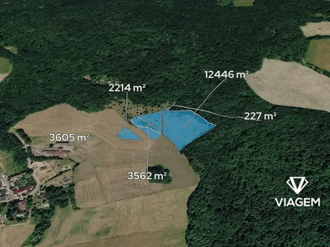 Prodej podílu pole, Ústí nad Labem, 5513 m2