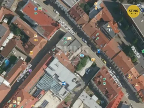 Pronájem kanceláře, Uherské Hradiště, Františkánská, 25 m2