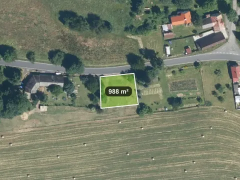 Prodej pozemku pro bydlení, Lestkov - Vysoké Jamné, 988 m2
