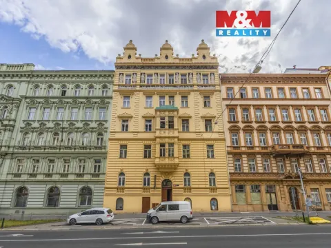 Pronájem bytu 1+kk, Praha - Nové Město, Legerova, 20 m2