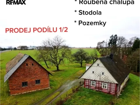 Prodej podílu 1/2 chalupy, Bílý Újezd - Roudné, 90 m2