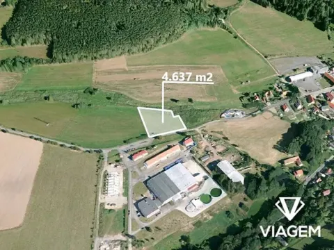 Prodej podílu komerčního pozemku, Čím, 2318 m2
