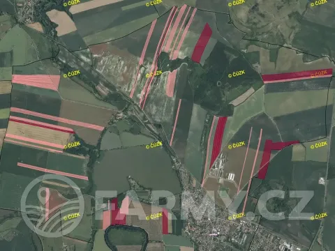 Prodej podílu pole, Lenešice, 410992 m2