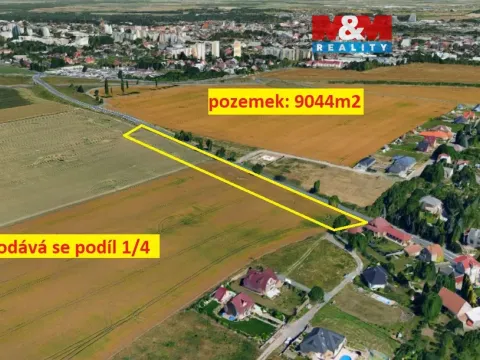 Prodej pozemku pro bydlení, Polepy, 9044 m2