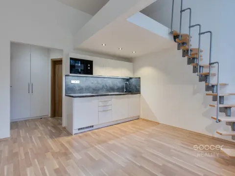 Pronájem bytu 1+kk, Praha - Smíchov, Radlická, 21 m2