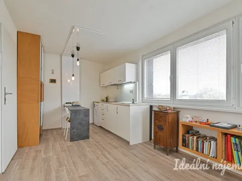 Pronájem bytu 1+kk, Brno - Žebětín, Hostislavova, 22 m2