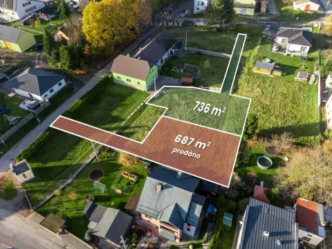 Prodej pozemku pro bydlení, Bohuslavice, 736 m2