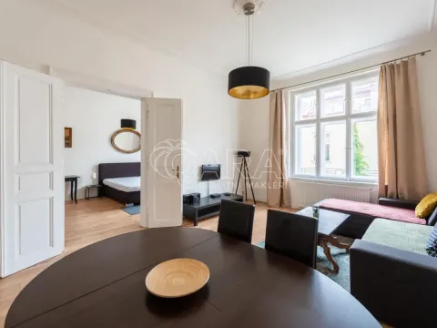 Pronájem bytu 4+1, Praha - Nové Město, Mikulandská, 84 m2