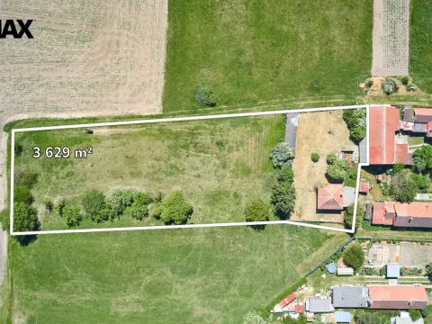 Prodej pozemku pro bydlení, Hlušice - Hlušičky, 3629 m2