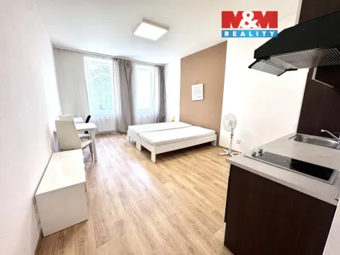 Pronájem bytu 1+kk, Brno - Zábrdovice, Bratislavská, 31 m2