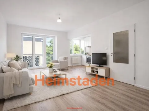 Pronájem bytu 2+kk, Ostrava - Mariánské Hory, Zelená, 68 m2