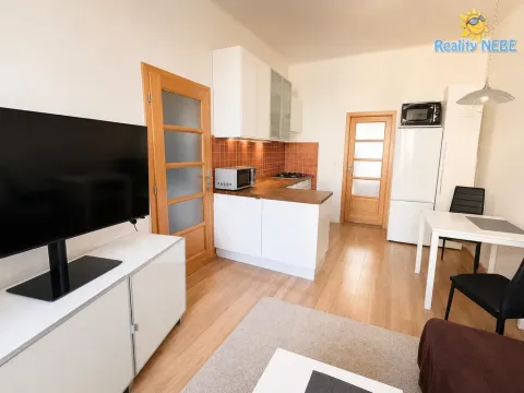 Pronájem bytu 1+1, Praha - Nusle, Družstevní, 37 m2