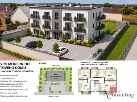 Prodej komerčního pozemku, Chotěšov, 892 m2