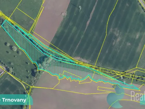 Prodej podílu 2/15 louky, Teplice - Trnovany, 2554 m2