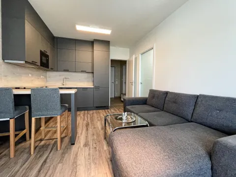 Pronájem bytu 1+kk, Praha - Hlubočepy, náměstí Olgy Scheinpflugové, 49 m2