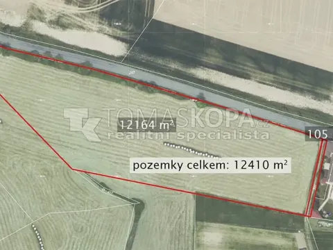 Prodej pole, Roblín, 12410 m2