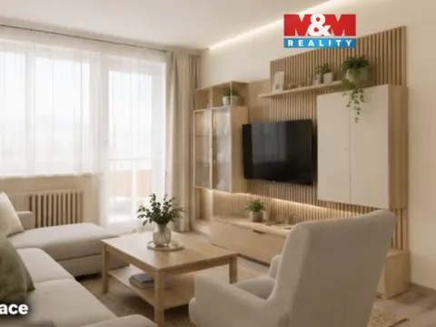 Prodej bytu 3+1, Hustopeče, Masarykovo nám., 62 m2