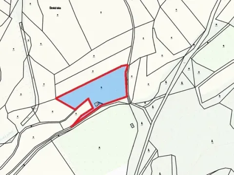 Pronájem zahrady, Hrádek - Čermná, 7 m2