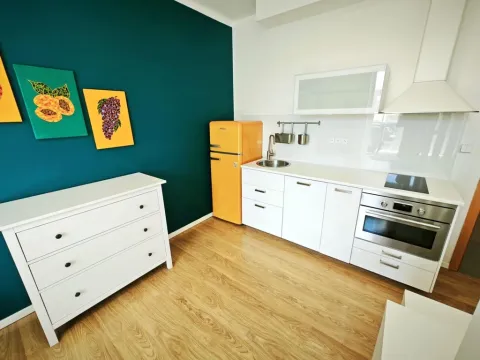 Pronájem bytu 1+kk, Praha - Holešovice, V závětří, 34 m2
