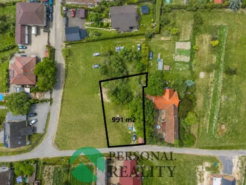 Prodej pozemku pro bydlení, Kly, 991 m2