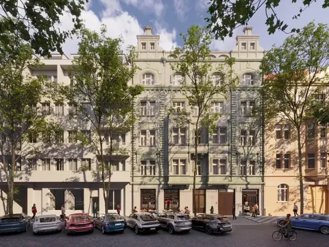 Prodej bytu 2+kk, Praha - Karlín, Křižíkova, 59 m2