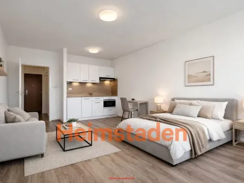 Pronájem bytu 1+kk, Orlová - Lutyně, Masarykova třída, 26 m2