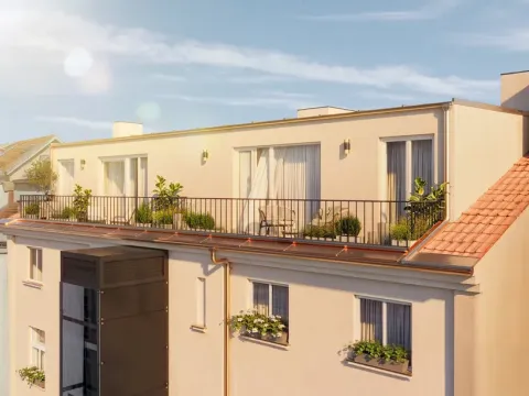 Prodej atypického bytu, Praha, Bělehradská, 71 m2