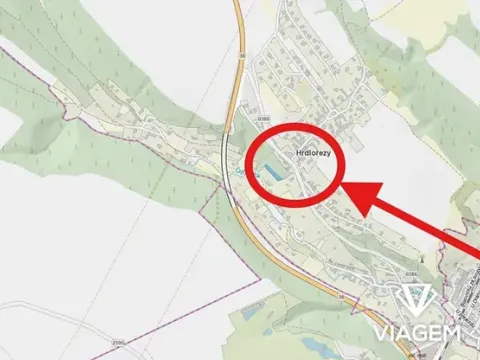 Prodej zahrady, Hrdlořezy, 1483 m2